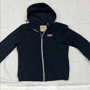 Hollister jacket windbreaker Zip-Up Hoodie women’s XL